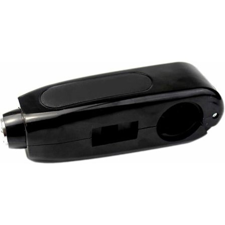 2 stk motorsykkel bremselås, universell styrelås, motorsykkel styrelås, bremsehåndtak, scooter sikkerhetslås, svart