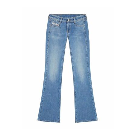Diesel, Straight Jeans Blauw, Dames, Maat:W31 L32