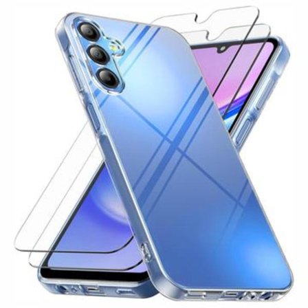 Samsung Galaxy S25 FE Saii 2-i-1 TPU Skal & Härdat Glas Skä...