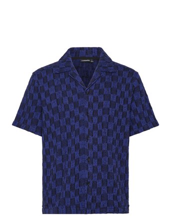 Torpa Resort Jersey Shirt Navy J. Lindeberg