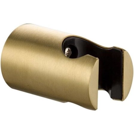 Suihkupään pidike, 56 x 31 mm, irrotettava suihkupidike, säädettävä suihkupään pidike, käsisuihkupidike ruuveilla (kulta)