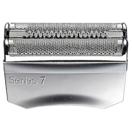 Braun Series 7 70s Ersättningspatron för rakhuvud - Högkvalitativt silverfärgat ersättningshuvud.