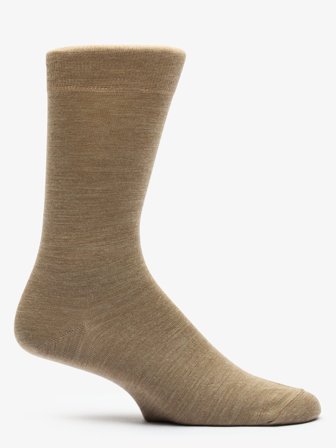 John Henric Men's Beige Sokker Merino Size 39-42