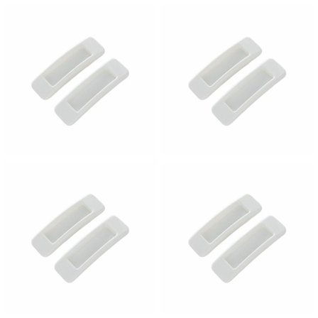 8 STK Håndtak Skap Håndtak HVIT 8 STK 8 STK