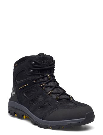 Vojo 3 Texapore Mid M Shoes Sport Shoes Outdoor/hiking Shoes Sort Jack Wolfskin