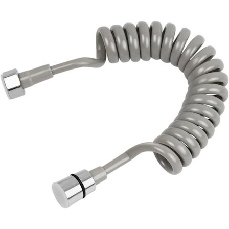 Teleskopisk Duschslang, 2 Meter Badrumsfjäderslang, Rostfri Spiral Slang, Lång Slang