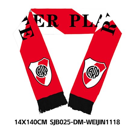 2026 USA, Canada og Mexico VM Fan Halstørklæde, Fodboldklub Strikket Polyester Supporter Halstørklæde