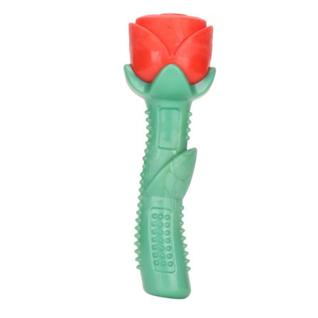 Koiran purulelut, hampaiden hionta, puremista kestävä ruusukukka, interaktiivinen lelu keskikokoisille koirille