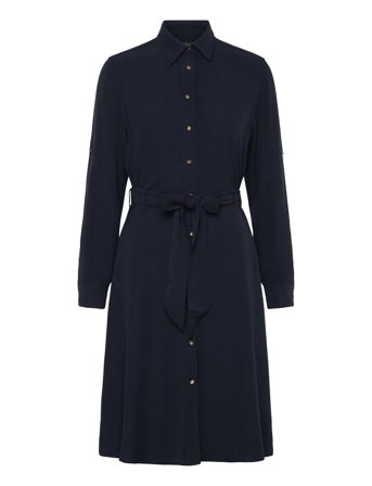 Lauren Ralph Lauren | Double-Faced Georgette Shirtdress | 46