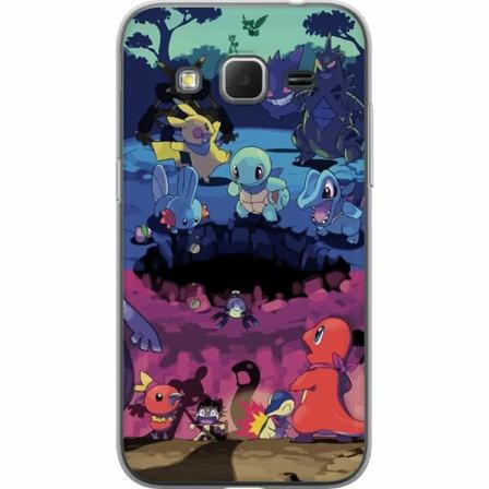 Samsung Galaxy Core Prime Genomskinligt Skal Pokemon