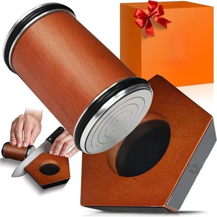 Rullende knivsliber med magnetisk vinkel 12–22°, diamant- og keramisk slibning