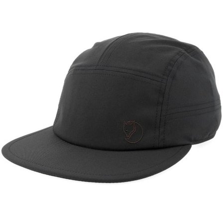 Fjällräven - Svart 5panel Keps - Abisko Hike Lite Cap Black 5-Panel @ Hatstore