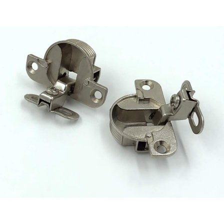 (2 Stykker) 97 Graders Sidevendingsakse Justerbart Skapdør Skjult Hengsel Spesielt Bord Nedtrekkingshengsel Flush Hengsel