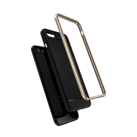 iPhone 6/6S - Iskunkestävä kansi NANO-HYBRID Svart