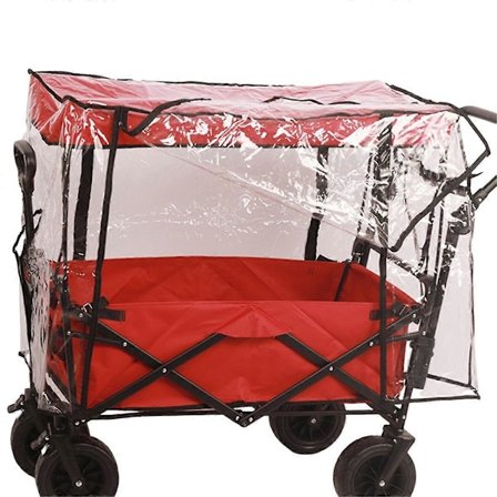 Camping Tralle Regntrekk Hage Piknik Vogn Barnevogn Vanntett Trekk Campingutstyr