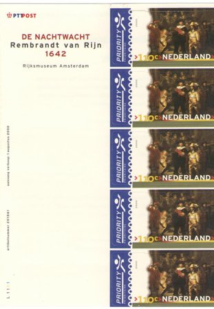 Holland 2000 - NVPH V1907 - Småark - Postfrisk