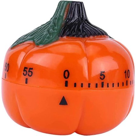 Påminnelse om steketid Gresskar Timer Dekorativ Tidspåminner Halloween Matlagingstimer Mekanisk Timer Kjøkkentimer