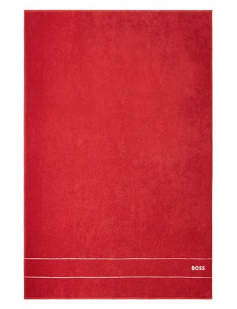 Plain Guest Towel Home Textiles Bathroom Textiles Towels & Bath Towels Guest Towels Rød Boss Home*Betinget Tilbud