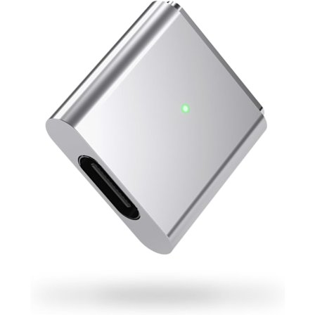 USB-C till Magnetisk 3-polig Laddningsadapter för MacBook Pro 2021-2023 (M1/M2) & MacBook Air 2022-2023(M2)