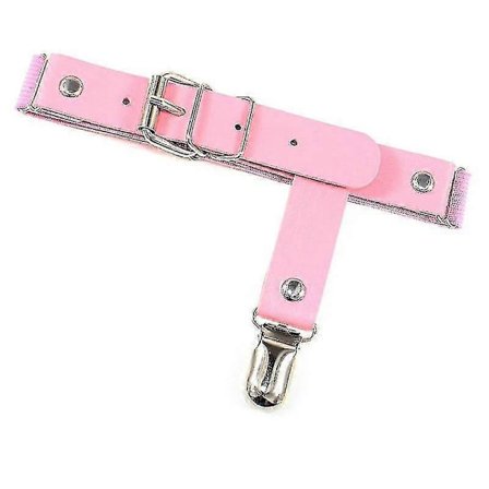 Hofteholdere sexet rock pub punk hofteholder bælte nitter lår sele hjerte pu læder vintage