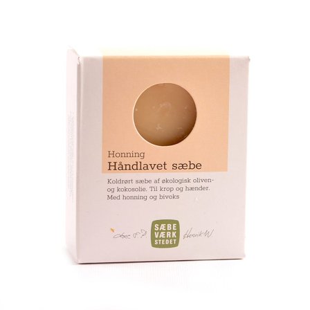 SÆBEVÆRKSTEDET Håndlavet sæbe Honning 100 g, Skincare, Håndpleje, Håndsæbe