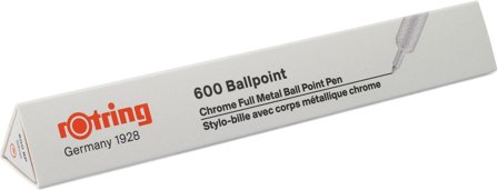 ROTRING Kugelschreiber 600 Silber, M-Blau