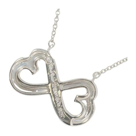 Tiffany & Co. Pre-owned, Necklaces Grijs, Dames, Maat:ONE Size