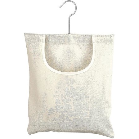 Praktisk Klädnypapåse - rymmer 100 medelstora klädnypor, slitstarkt polyestermaterial, krok CEI