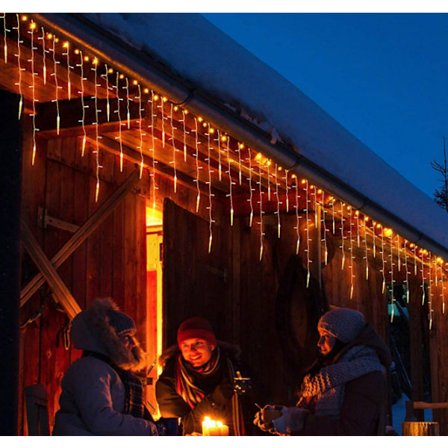 Jul islykta, 3,5 m liten iskon 24 LED mini is