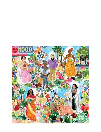 Eeboo | Puzzle 1000 Pcs - Poet's Garden | ONE SIZE
