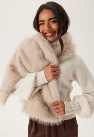 VILA Viamelia Scarf/ Cement Klær