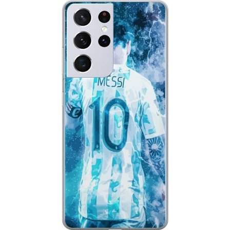 Kompatibelt Mobilskal till Samsung Samsung Galaxy S21 Ultra 5G Lionel Andrés Messi