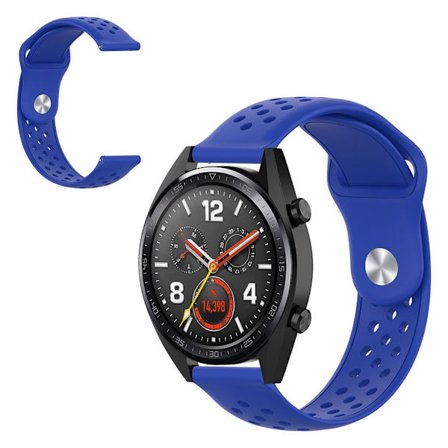 Samsung Galaxy Watch Active / Gear S2 silicone watch band - Blue