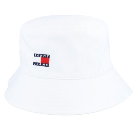 Tommy Hilfiger - Weiss bucket Hut - Heritage Core Hat White Bucket @ Hatstore