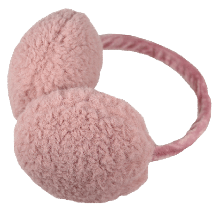 Complement Kids Öronmuffar, Mjuka Och Gosiga Accessoarer Unisex Rosa