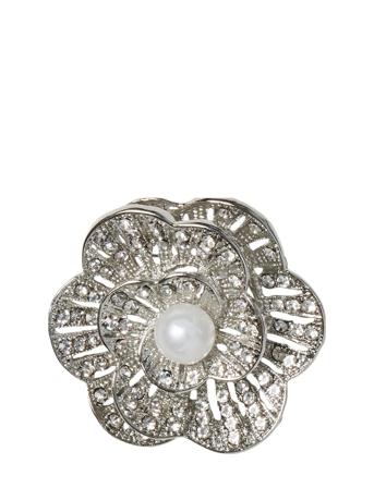 Pcoflower Broche D2D Accessories Jewellery Brooches Sølv Pieces*Betinget Tilbud