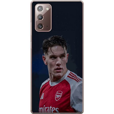 Kompatibelt Mobildeksel til Samsung Galaxy Note20 Pastellregnbue med hvite stjerner og myk fargeovergang i drømmende himmeldesign