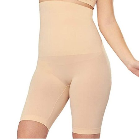 Kvinnor Shapewear High Waist Body Shaper Shorts Magkontroll Waist Trainer Butt Lifter Shapewear Seamless Sexig Trosa,beige