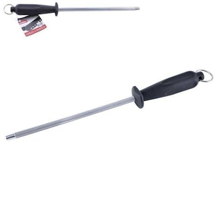 Traditionel knivsliber med plastik og metalhåndtag