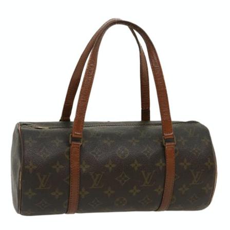 Louis Vuitton Vintage, Pre-owned Handbag Bruin, Dames, Maat:ONE Size,leer