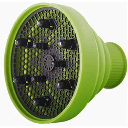 Universal Hårtørrer Diffuser Tilbehør - Foldbar Bonnet Hætte til Krøllet Hår Styling - Passer til Alle Hårtørrere - Letvægt & Rejsevenlig