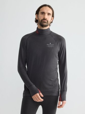 Klättermusen Fafne Turtle LS T-shirt Herren - Raven - XL