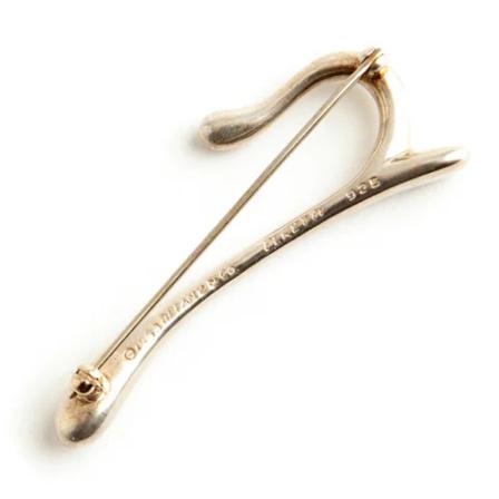 Tiffany & Co. Pre-owned, Pre-owned Metalbrooches Geel, unisex, Maat:ONE Size,Zilver