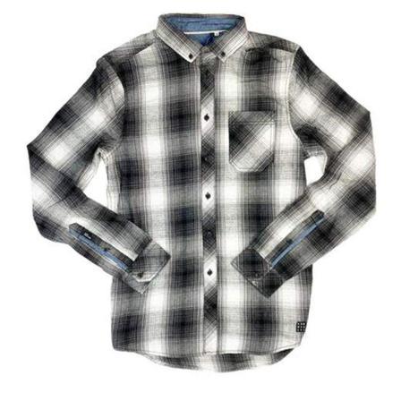 Blend, Long sleeve shirt Zwart, Heren, Maat:M