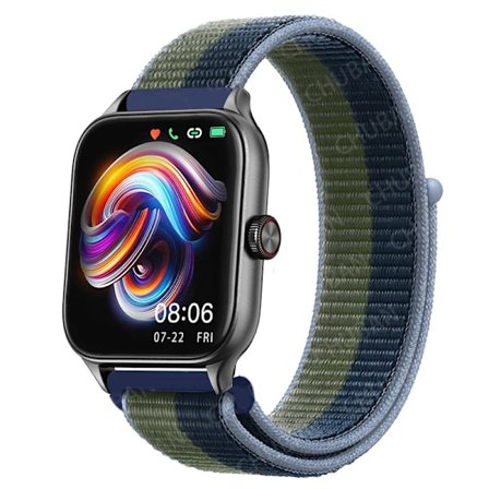 20mm 22mm Nylon Loop band för Amazfit GTS4/2/3/3pro/2e/GTS2 Mini/GTR 4 42mm/47mm/GTR2/2e/stratos armband Amazfit bip rem