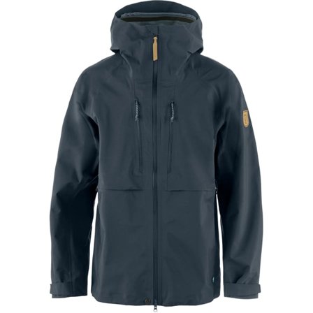 Fjällräven Keb GTX Jakke S - male - Dark Navy/Blå - Shell Jakkes