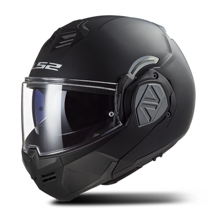 LS2 FF906 Advant Öppningsbar Hjälm Mattsvart M