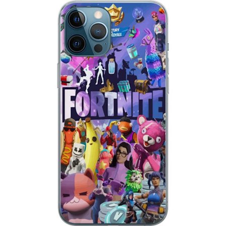 Yhteensopiva Puhelinkuori Apple iPhone 12 Pro Max Fortnite kollaasi Victory Royale hahmot skins aarteet värikäs Fortnite pelaamisen suunnittelu
