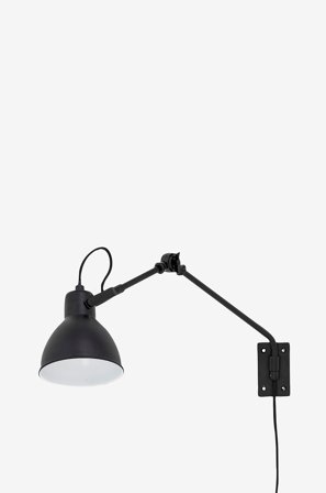 Bloomingville - Vegglampe Jili - Svart - Vegglamper - Fra Homeroom