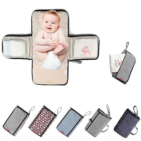 Uusien vauvojen matkustus vedenpitävä kannettava vaipanvaihtoalusta